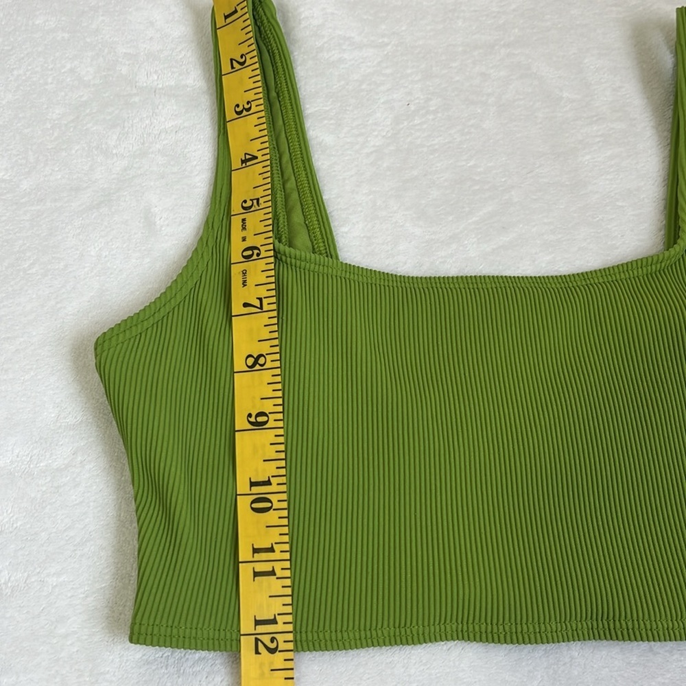 Aerie Women’s Ribbed Cropped Tank Top with Lining Size XS - Picture 4 of 6